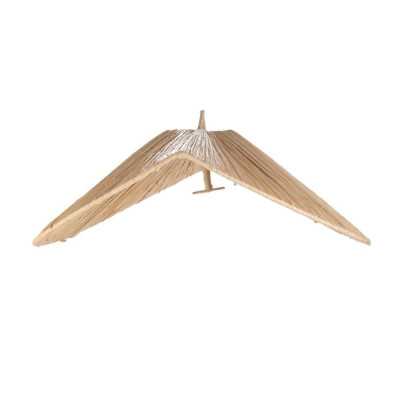 ABAT-JOUR RAPHIA NATUREL 80 X 70 X 25 CM 2