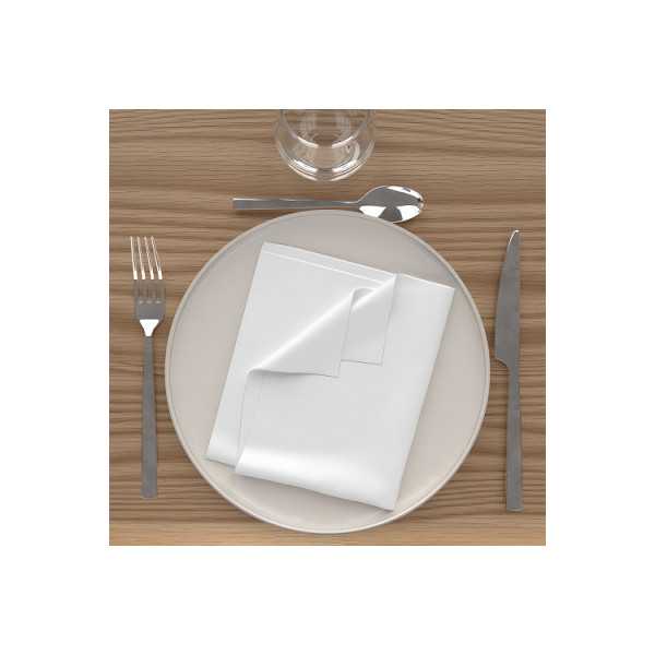LOT 3 SERVIETTES DE TABLE 40X40 CM...