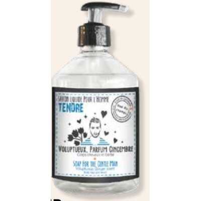 SAVON LIQUIDE HOMME TENDRE...