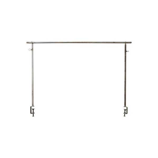 SUPPORT DE TABLE STANLEY METAL GRIS