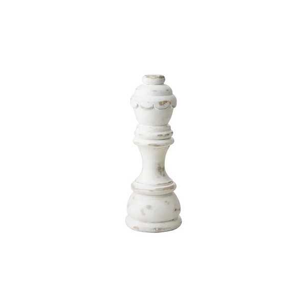 PEÇA DE XADREZ DECORATIVA 9XH23CM...