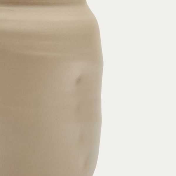 VASE MACAIRE34CM CERAMIQUE BEIGE