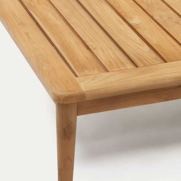 TABLE BASSE PORTITXOL EN TECK 80 X 80CM