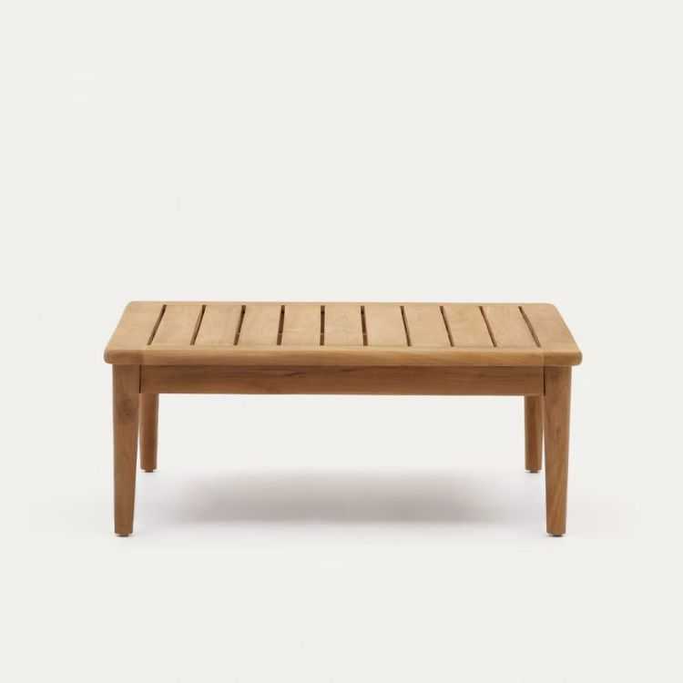 TABLE BASSE PORTITXOL EN TECK 80 X 80CM