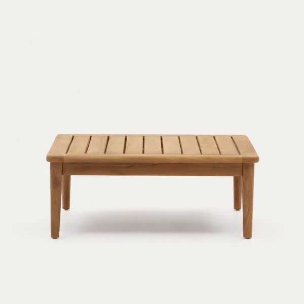 TABLE BASSE PORTITXOL EN TECK 80 X 80CM
