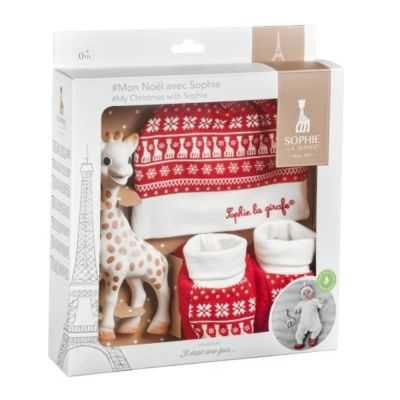 COFFRET DE NAISSANCE MON NOEL AVEC SOPHIE LA GIRAFE