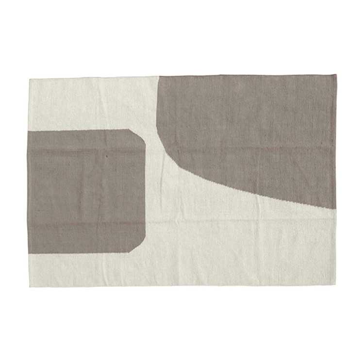 BLOOP CARPET 160X230 CM NATURAL COTTON
