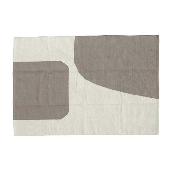 BLOOP CARPET 160X230 CM NATURAL COTTON