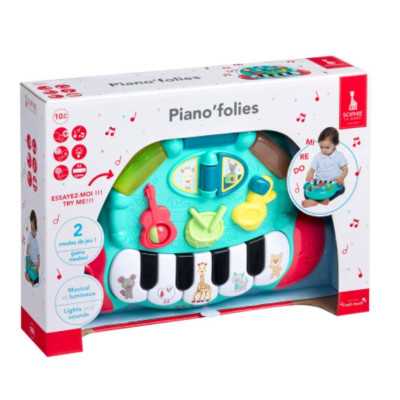 PIANO FOLIES SOPHIE LA GIRAFE