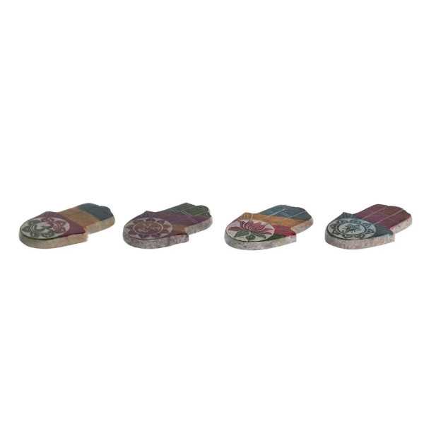 SUPPORTS ENCENS SCULPTE EN PIERRE X 4