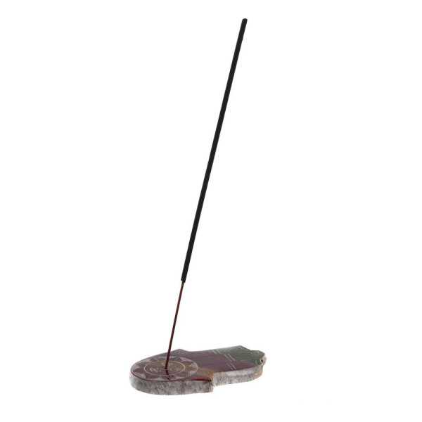 SUPPORTS ENCENS SCULPTE EN PIERRE X 4