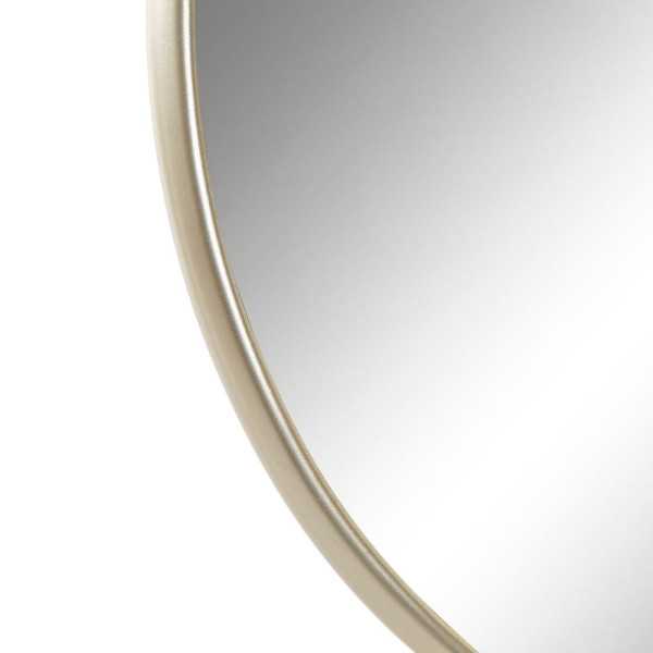 MIROIR METAL 17 X 17 X 26 CM DORE