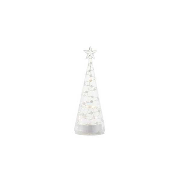 ÁRVORE DE NATAL LEVE 22CM TRANSPARENTE