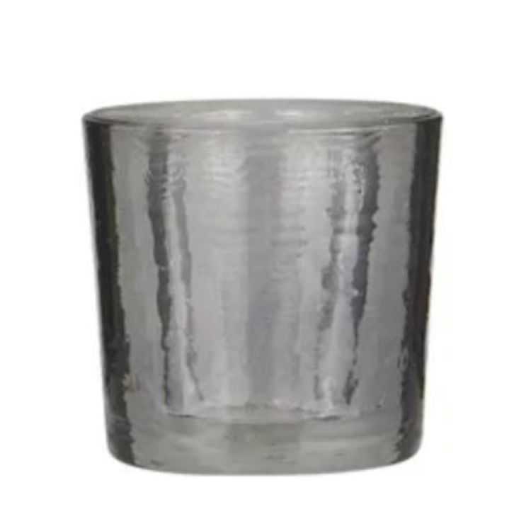 BOUGEOIR GRANDE BOUGIE VERRE 6 COULEURS