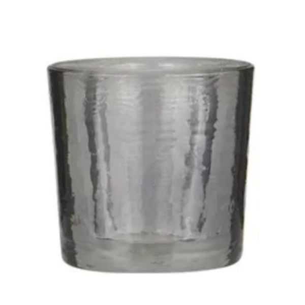 BOUGEOIR GRANDE BOUGIE VERRE 6 COULEURS