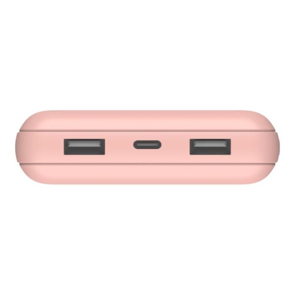POWER BANK 20000 MAH USB-A & C 15W OR ROSE