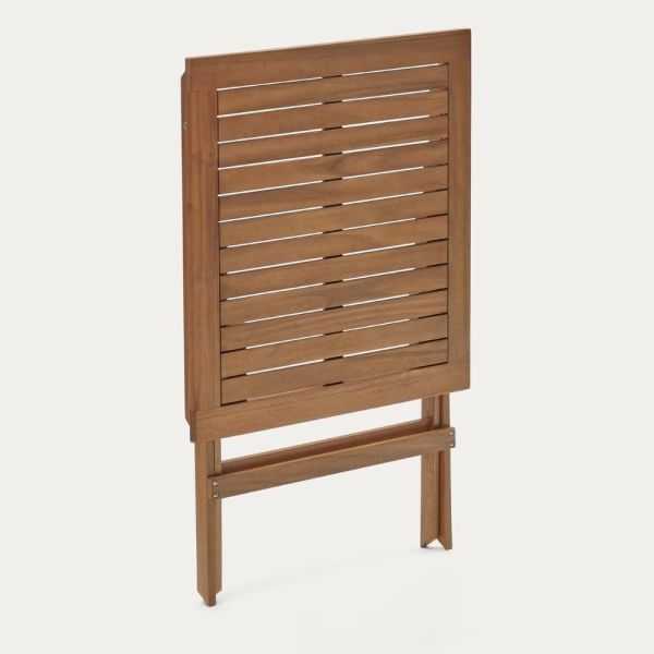 TABLE DE JARDIN PLIANTE SADIRAR EN BOIS MASSIF D'ACACIA