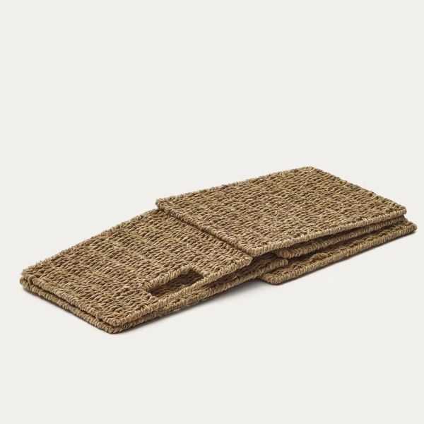 BOITE PLIABLE TOSSA 32X27CM FIBRES NATURELLES