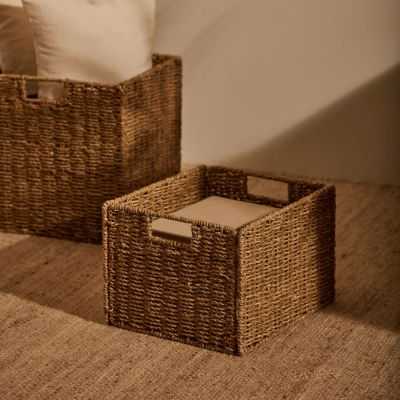 BOITE PLIABLE TOSSA 32X27CM FIBRES NATURELLES 2
