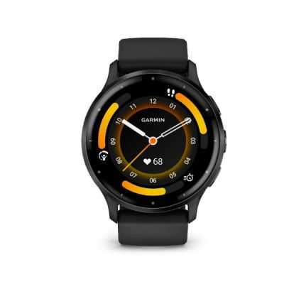 MONTRE CONNECTEE VENU 3S 41MM SILICONE NOIR ACIER ARDOISE