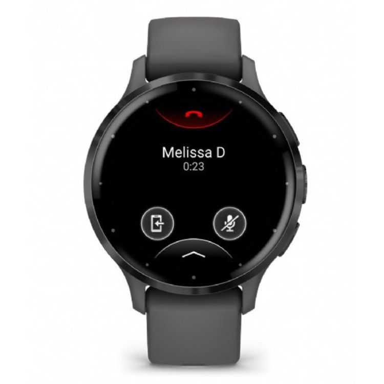 MONTRE CONNECTEE VENU 3S 41MM SILICONE GALLET ACIER ARDOISE