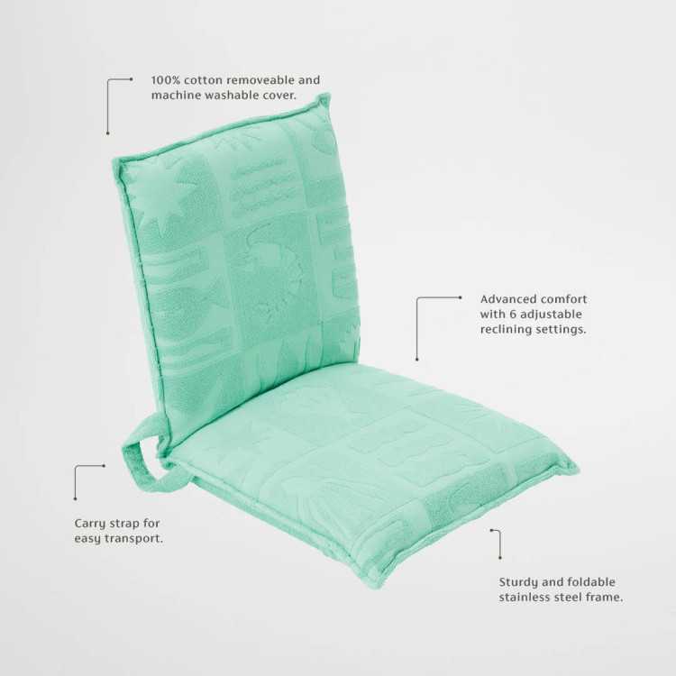 CHAISE PLIANTE COUSSIN DE PLAYA ESMERALDA