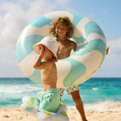 BALLON DE PLAGE SMILEY 32 CM 2