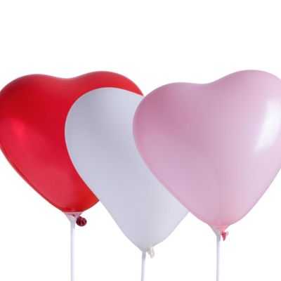 SACHET KIT COEURS 31CM ASSORTIS (X100)