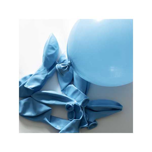 SACHET BALLONS 12 BLEU FONCE X10