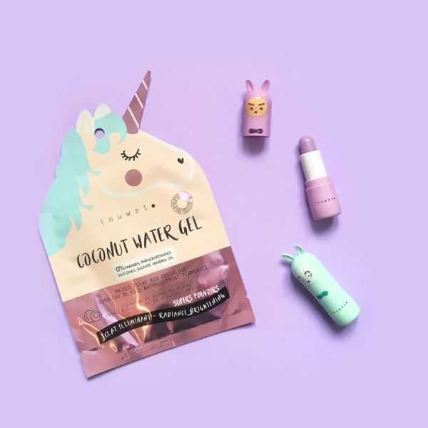 BOX OF 10 ORGANIC CELLULOSE COCONUT FACE MASKS