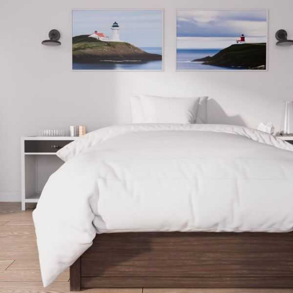 COUETTE DOUCEUR 140X200 CM BLANC