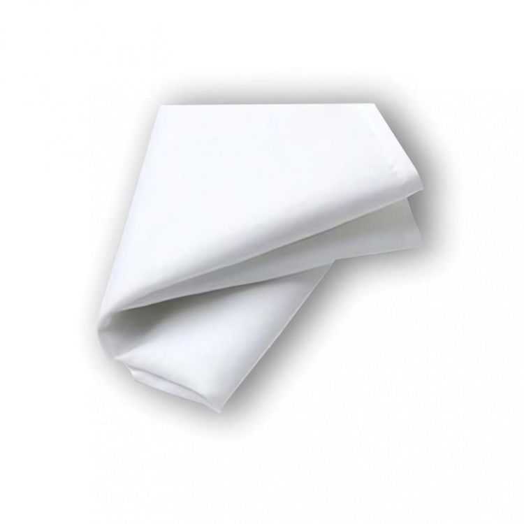 LOT DE 3 SERVIETTES EN COTON 45X45 CM PANAMA BLANC