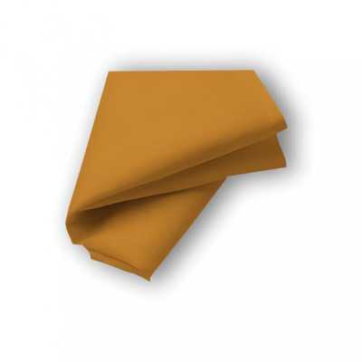 LOT DE 3 SERVIETTES EN COTON 45X45 CM PANAMA MOUTARDE 2