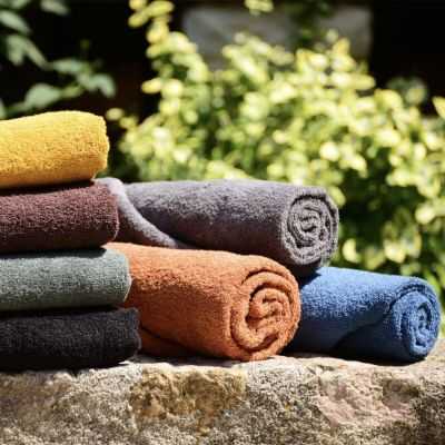 DRAP DE BAIN EN COTON 500 GR/M2 LAGUNE BLANC 2