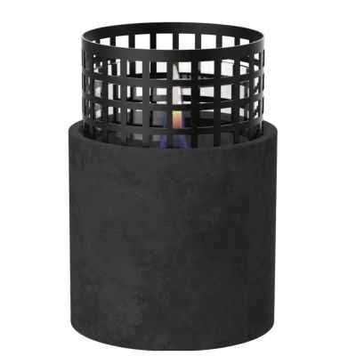 OUTDOOR CANDLE SIGNAL HILL 12 BLACK METAL