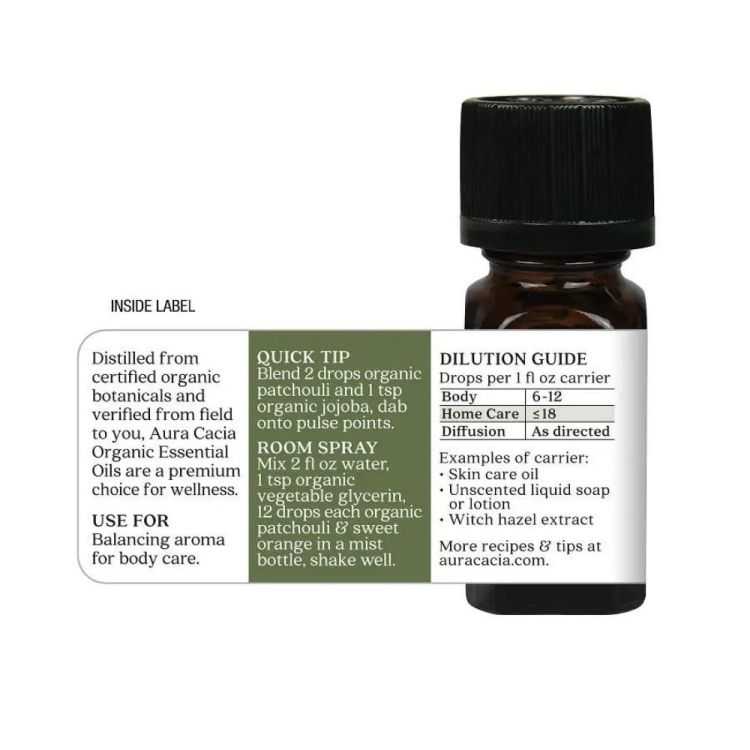 HUILE ESSENTIELLE DE PATCHOULI 7.4 ML