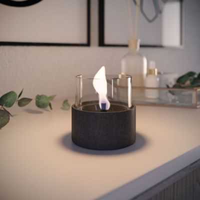 BOUGIE INTERIEUR ASTER 10 VERT REACTIF NOIR LAVE 2