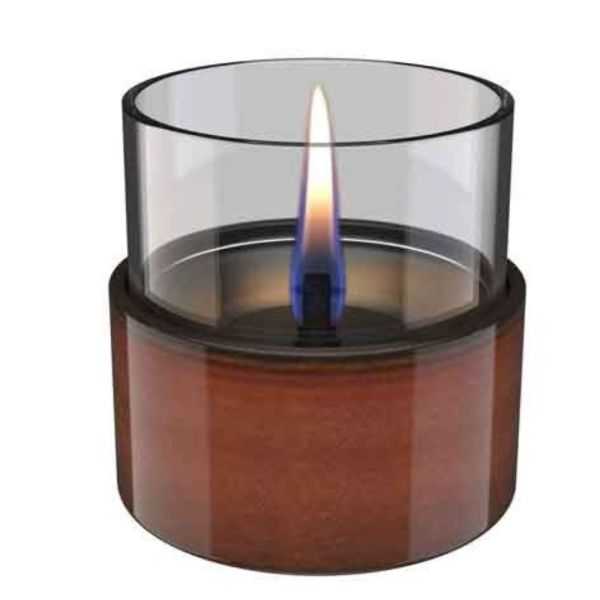 INTERIOR CANDLE ASTER 10 AMBER REACTIVE GLASS