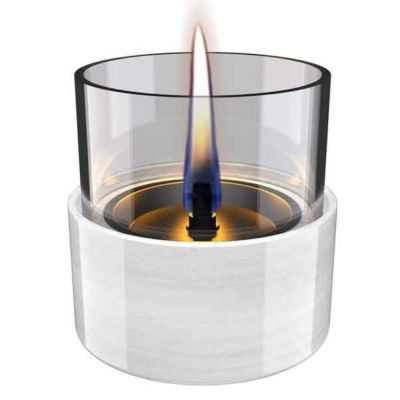 BOUGIE INTERIEUR ASTER 10 VERT REACTIF BLANC