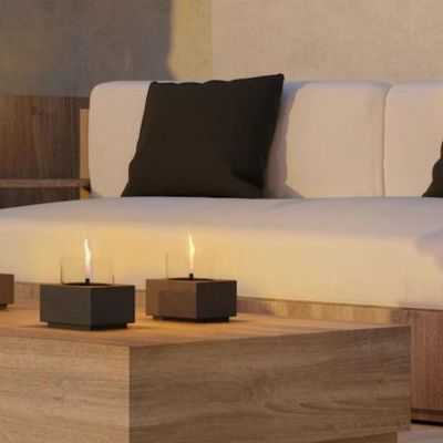 INTERIOR CANDLE ERICA 12 MGO RUST 2