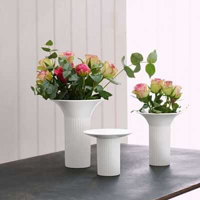 VASE ARTEA 15X16.5 CM BLANC 2