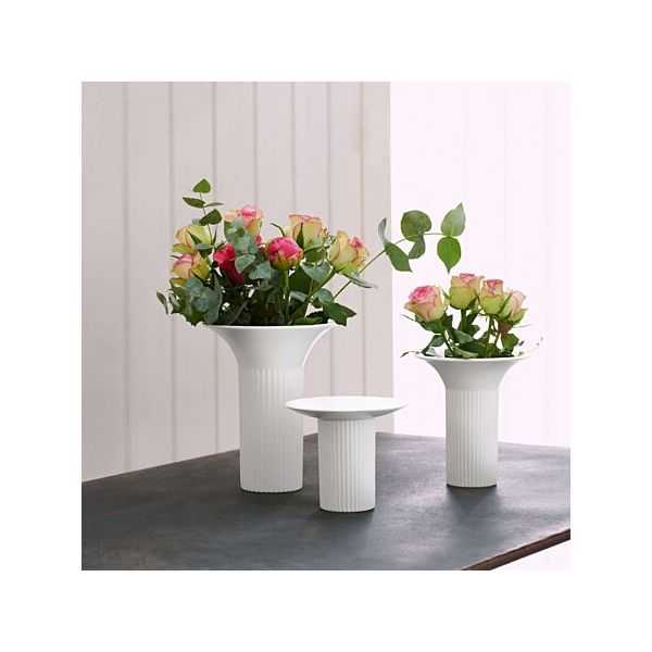 VASO ARTEA 15 X1 6,5 CM BRANCO