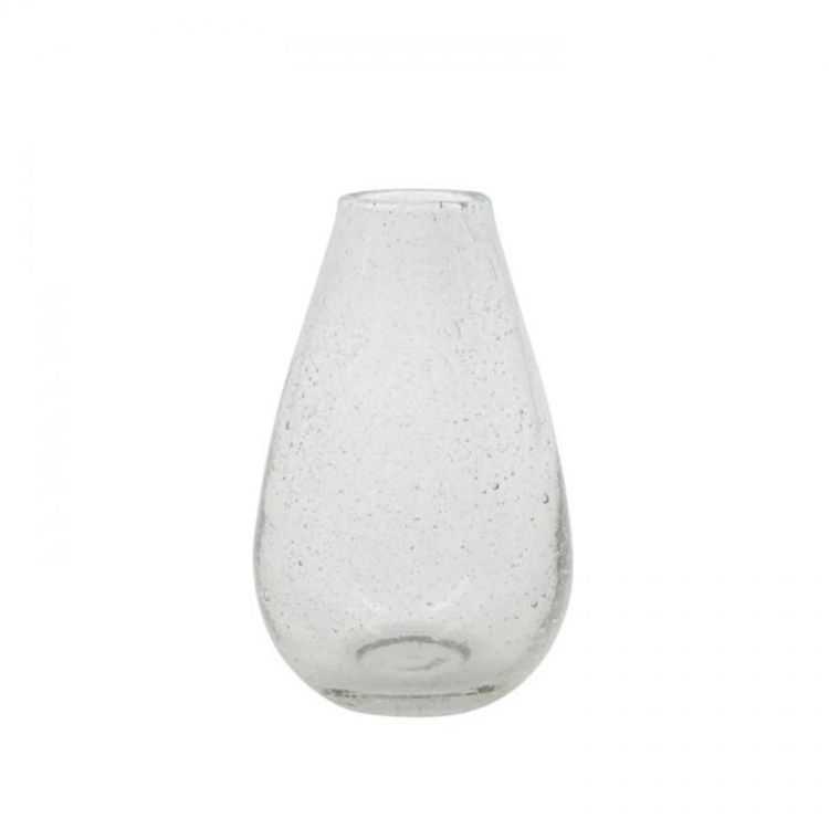 VASE CLERA 12CM VERRE BULLE