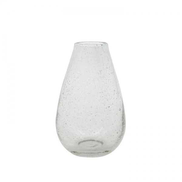 VASE CLERA 12CM VERRE BULLE