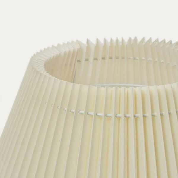 LAMPADAIRE BENICARLO 160 CM BOIS D HEVEA BEIGE