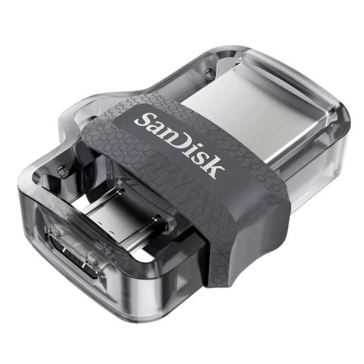 CHAVE USB / MICRO USB M 3.0 64 GB PRETO