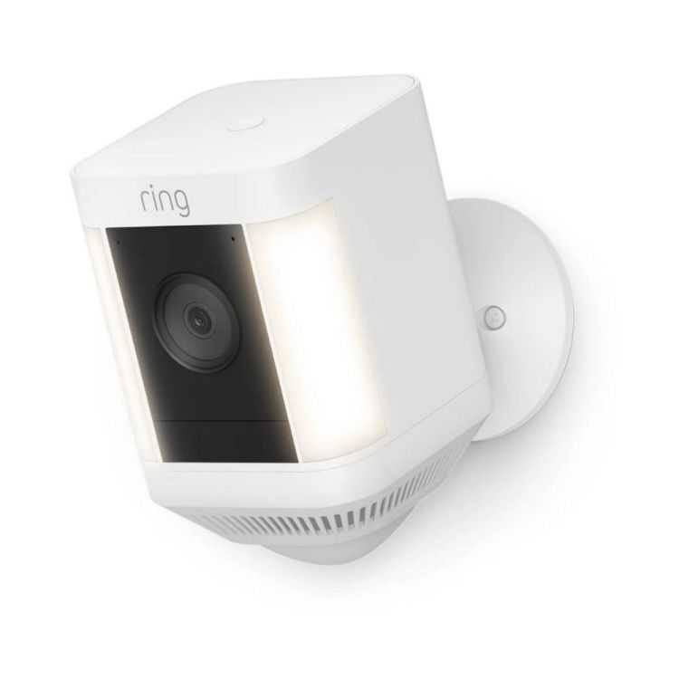CAMERA SPOTLIGHT PLUS AVEC BATTERIE BLANC
