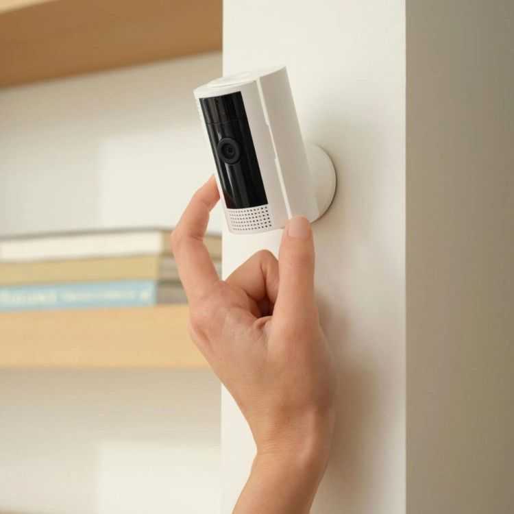 INTERIOR SURVEILLANCE CAMERA WHITE