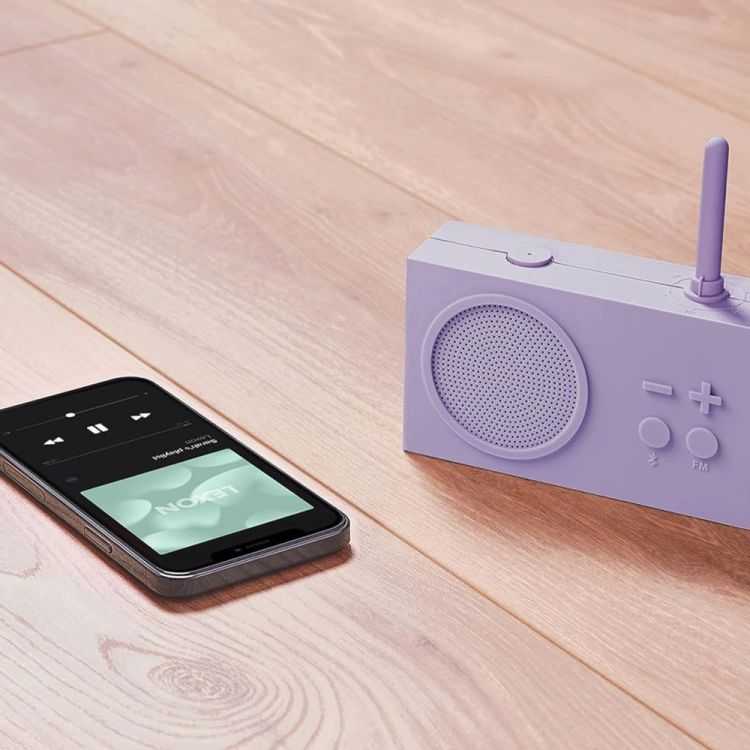 ENCEINTE TYKHO 3 BLUETOOTH RADIO FM BLEU FONCE