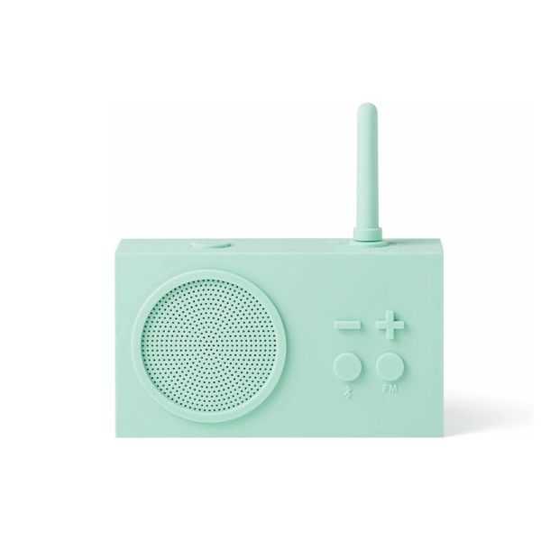 ENCEINTE ET RADIO FM SANS FIL TYKHO 3 VERT MENTHE